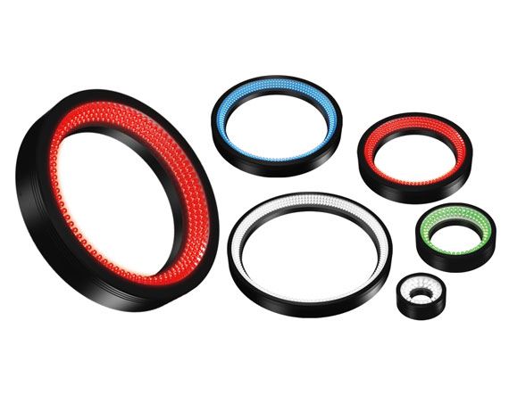 166mm O.D. Red CCS Diffusing LED Ring Light | 에드몬드 옵틱스