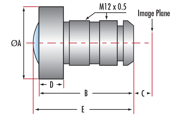 Infinite Conjugate M12 Imaging Lenses