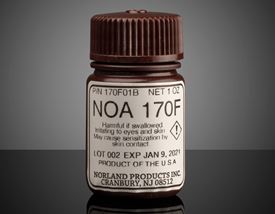 Norland Optical Adhesive NOA 170F, 1 oz. Application Bottle, #14-794